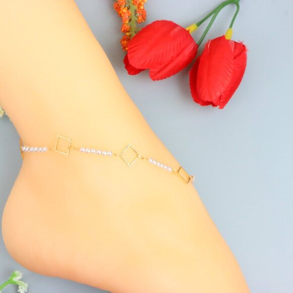 Handmade Anklet – A Stylish Choice for Women, Thoughtful Gift Idea, EVCH1793 - Picture 6 of 10